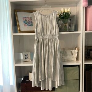 Silver Goddess Dress